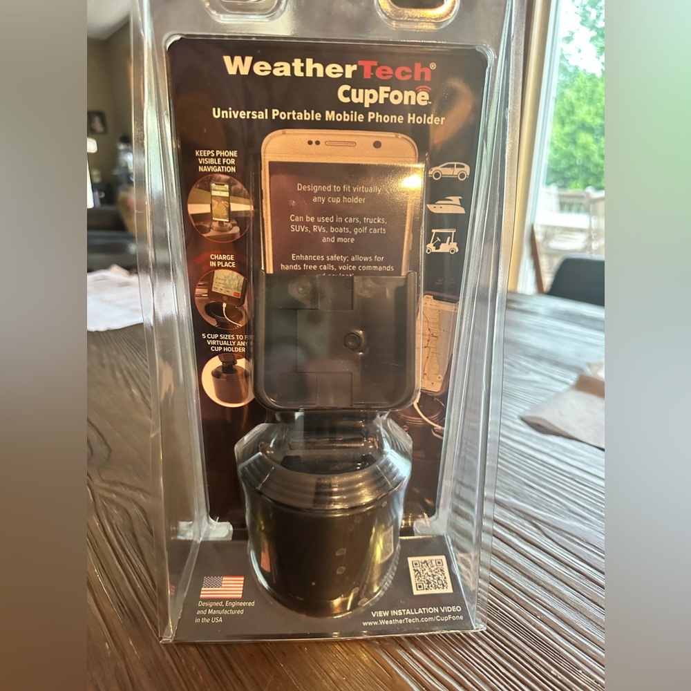 Weathertech cupfone